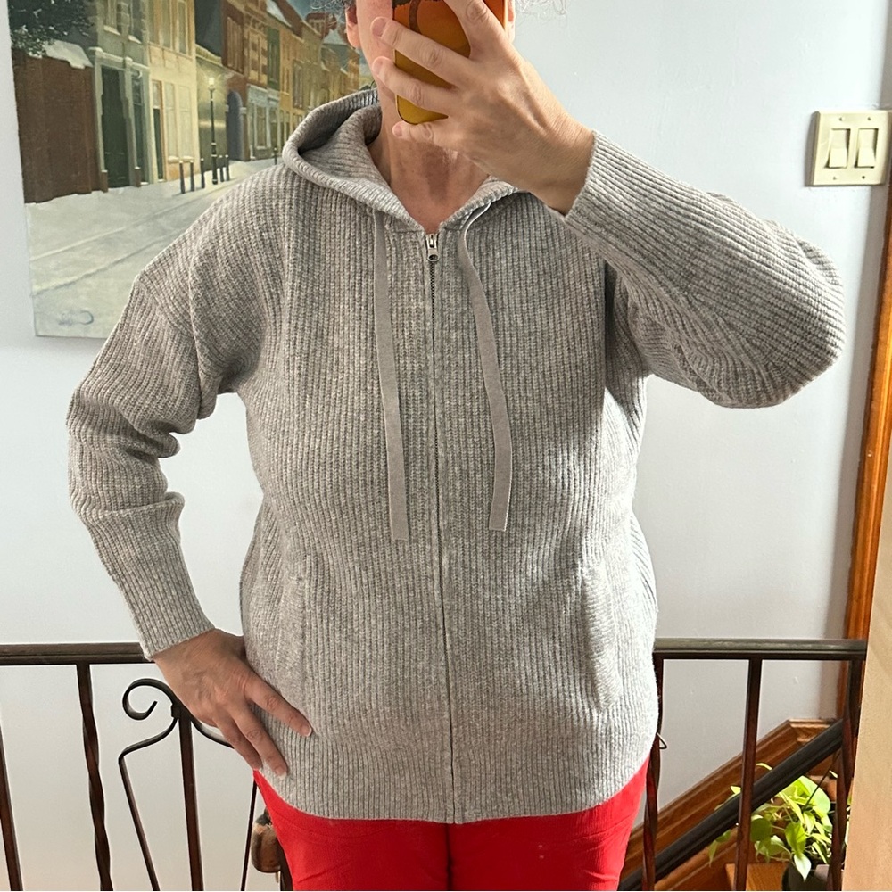 Super soft zip up cardigan